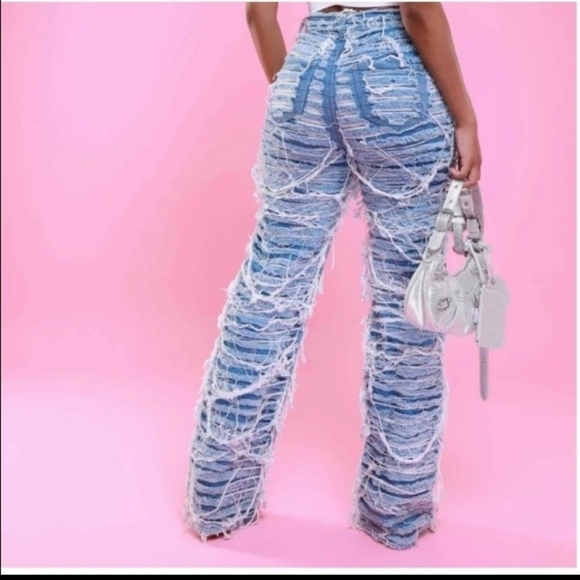 SWANK A Posh Tear It Up Jeans - Picture 2 of 6